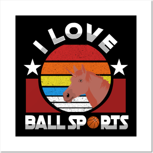 I love ballsports Posters and Art